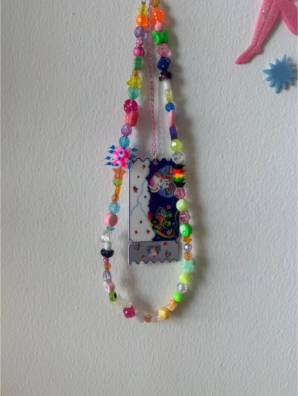 THE SAGITTARIUS RAINBOW RETRO BAG CHARM